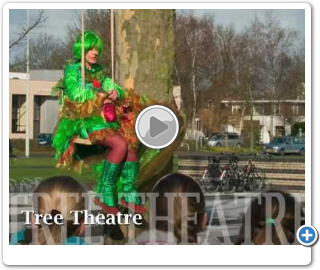 Steltloopacts steltentheater boekt  u bij www.kwekel-evenementen.nl