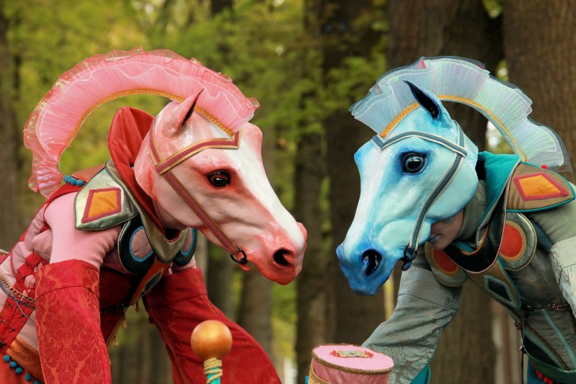 Steltloopacts boekt u bij www.kwekel-evenementen.nl