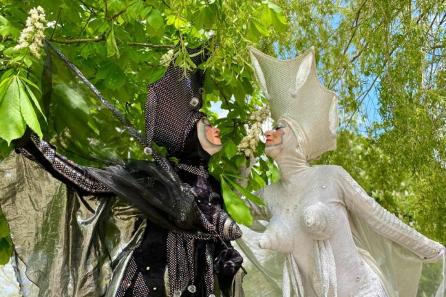 Vlindervrouwen steltenact