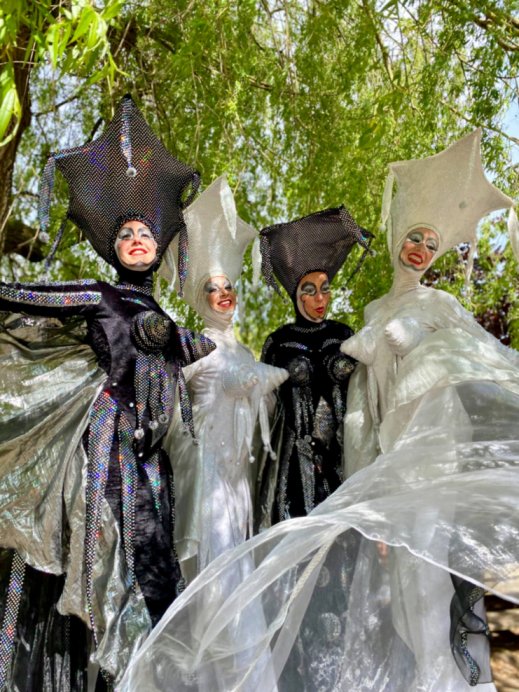 Vlindervrouwen steltenact