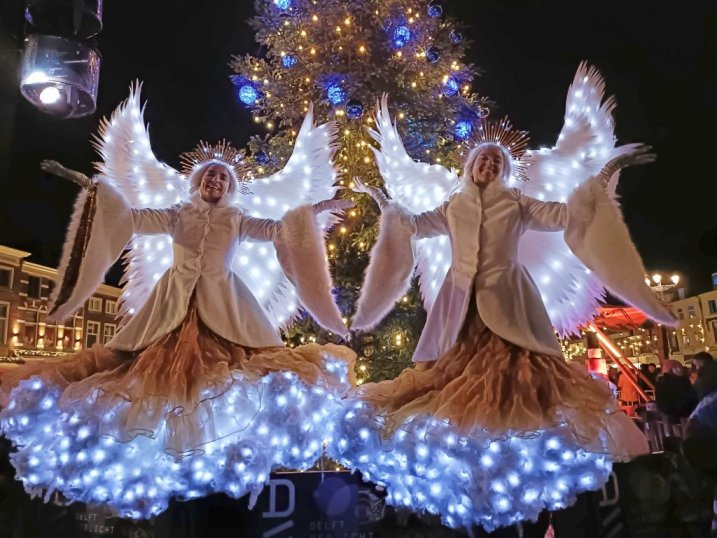 Kerstengelen boekt u bij www.kerst-entertainment.nl