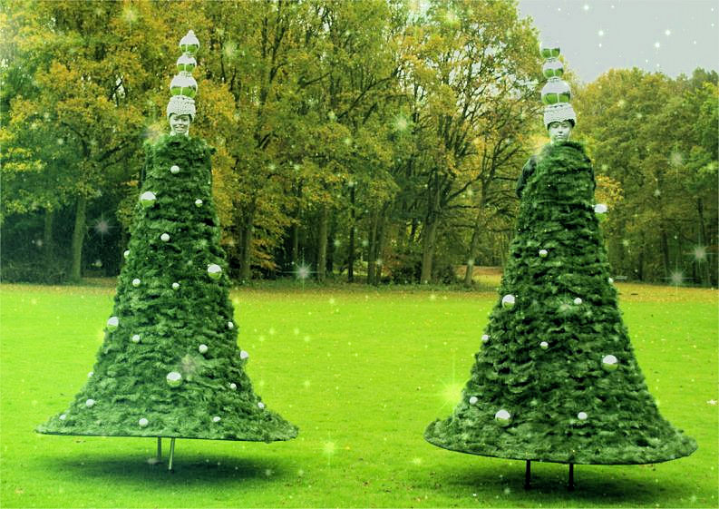 Steltloopacts steltentheater te boeken bij www.kwekel-evenementen.nl 